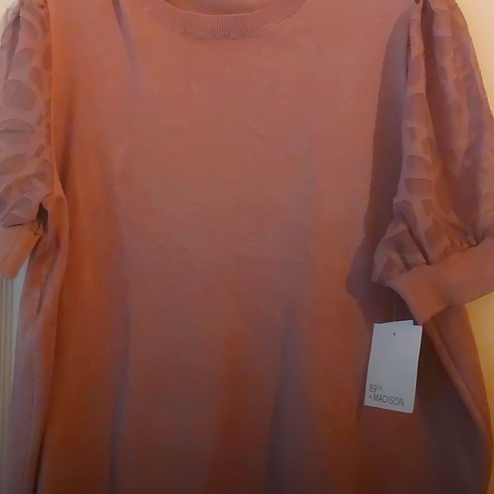 Short Sleeve Sweater